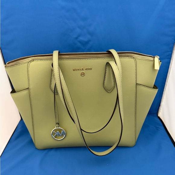 Michael Kors Handbags - Michael Kors Sage Green Tote Bag